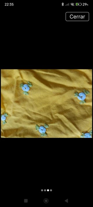 Vestido Malvi & Co. amarillo 3 años