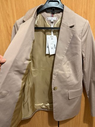 Americana Tommy Hilfiger Beige Talla XS