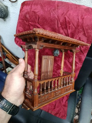 Miniatura Balcón Castellano Antiguo