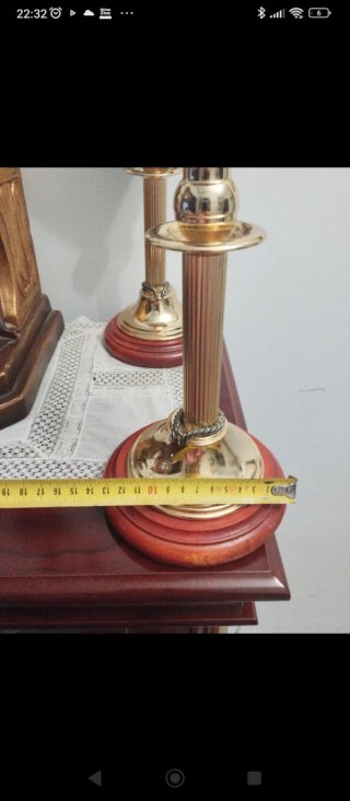 Pareja de lamparitas de mesa