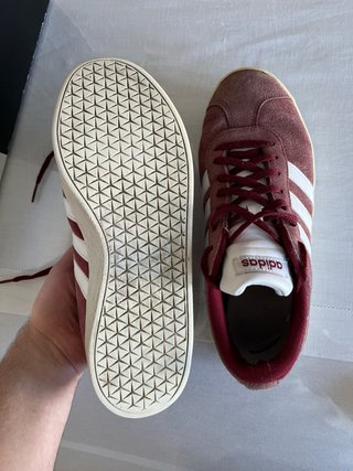 Zapatillas Adidas Vl Court 2.0 Rojo/Blanco