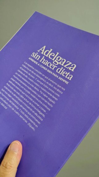 Libro guia Adelgaza sin hacer Dieta Plan 4 semanas