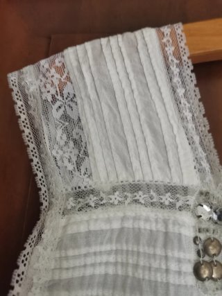Top Camomilla bianco taglia S