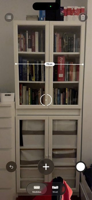 Par de Vitrinas BILLY / OXBERG Blanca IKEA