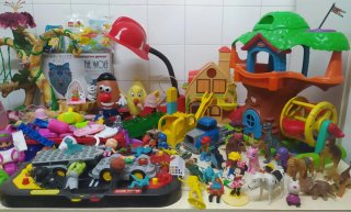 Lote de juguetes Mega Bloks y más