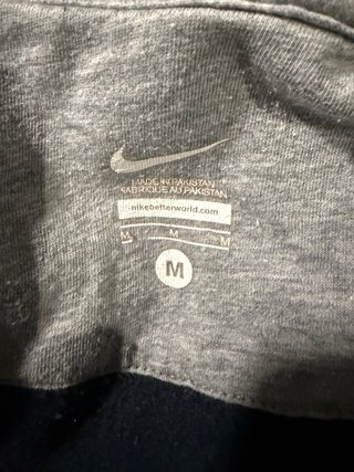 Sudadera Nike Azul con Logo