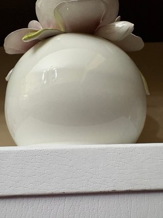 Vaso diffusore Capodimonte fiore rosa