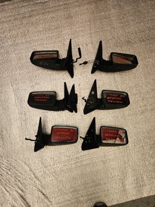 Pilotos Traseros u retrovisores Citroen BX.