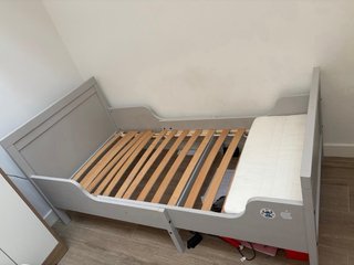 Cama infantil 90x190 gris