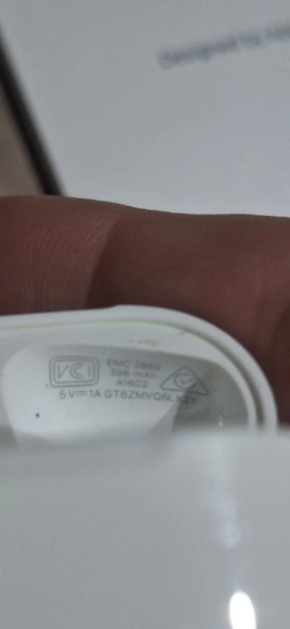 Estuche Carga AirPods 2da Gen Blanco
