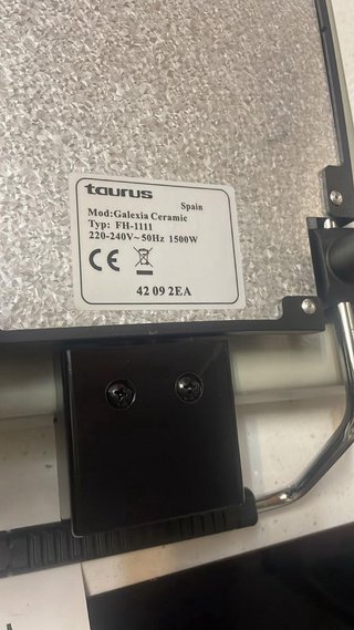 Plancha Taurus Galexia Ceramic