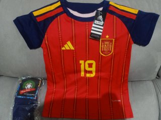 Equipación España Fútbol Infantil