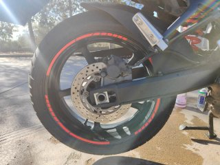 Yamaha FZ6 S2  Roja y Negra