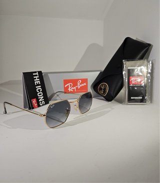 Occhiali Ray-Ban Octagonal Oro Grigio