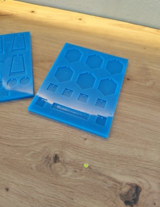 Moldes silicona pendientes DIY