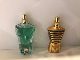 Jean Paul Gaultier Perfume Frasco Dourado e Verde