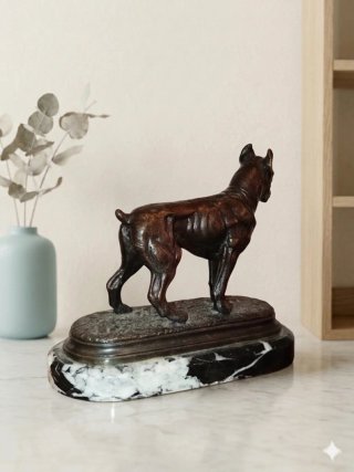 Figura de Bronce - Boxer