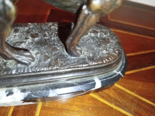 Figura de Bronce - Boxer