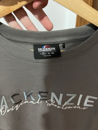 Camiseta McKenzie Gris Talla XXL