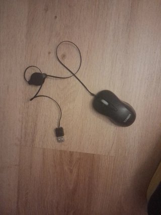 Ratón SANDA retráctil USB