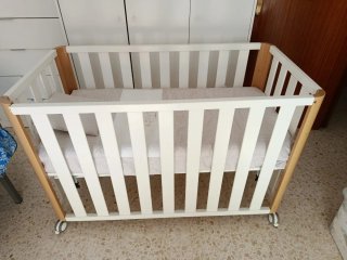 Cuna Continfa Doco + Colchón + Colcha
