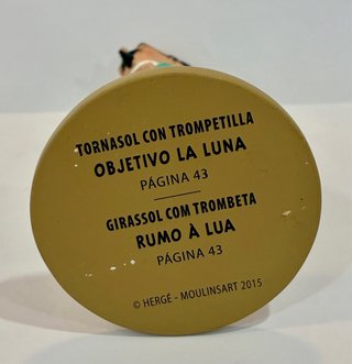 Figuras de colección Tintín en resina 15 cm