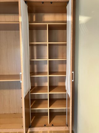 Armario Comedor Modular Madera y Cristal