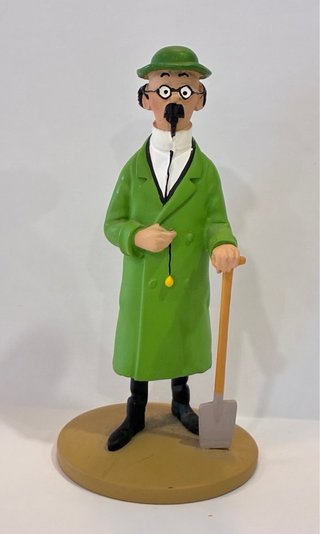 Figuras de colección Tintín en resina. 15 cm