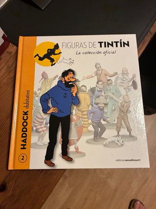 Figuras de colección Tintín en resina. 15 cm