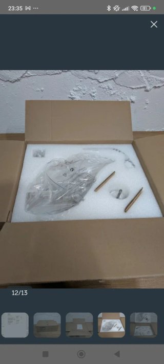 Ventilador Techo con Luz LED 50cm