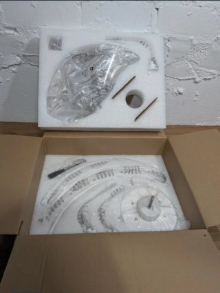 Ventilador Techo con Luz LED 50cm