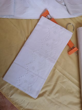 Juego Sábanas Bordadas Viuda José Tolrá Cama 135