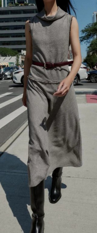 Vestido Zara texturizado. talla S