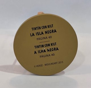 Figuras de colección Tintín en resina. 15 cm