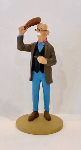 Figuras de colección Tintín en resina. 15 cm