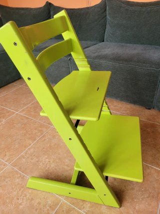 Silla Stokke Tripp Trapp Verde Lima