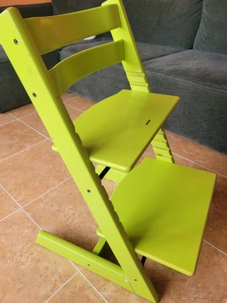 Silla Stokke Tripp Trapp Verde Lima