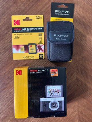 Pack Cámara Digital Kodak Pixpro C1 +accesorios