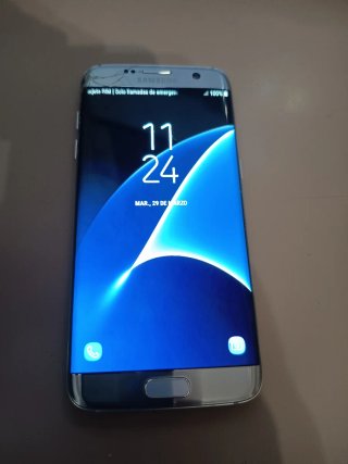Samsung Galaxy S7 Edge Negro/Plateado