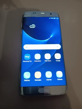 Samsung Galaxy S7 Edge Negro/Plateado