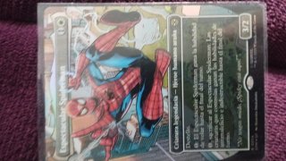 Carta Magic Spiderman India Héroe Humano Araña