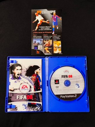 FIFA 08. PlayStation 2.