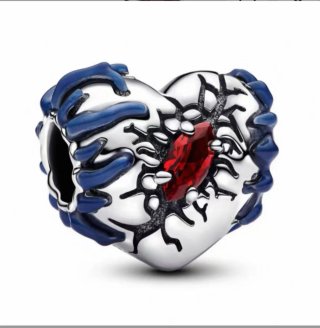 Pulsera Pandora Stranger Things Roja y Plata