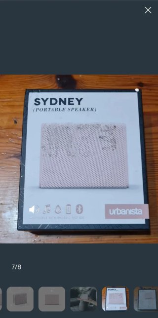 Altavoz Bluetooth Urbanista Sydney Rosa