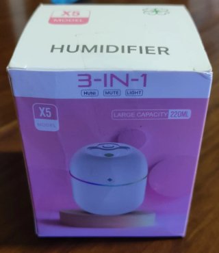 Umidificatore 3-in-1 X5 220ML
