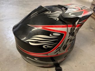 Casco Moto Enduro Qtech Pro