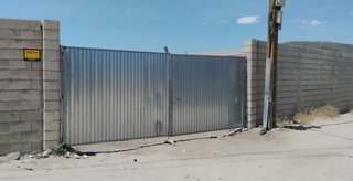 Parcela cerrada con luz y acceso privado-El ZabaL