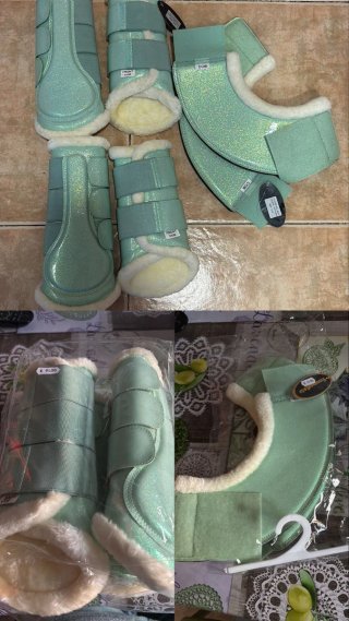 Protectores Caballo y Campana de Impulso Talla Cob