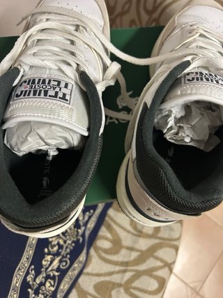 Zapatillas Lacoste Blancas y Verdes