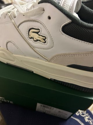 Zapatillas Lacoste Blancas y Verdes